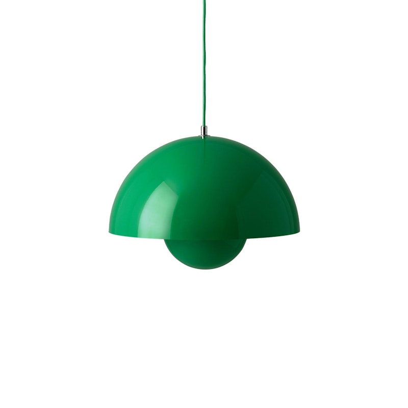 Flowerpot VP7 Pendant, Signal Green