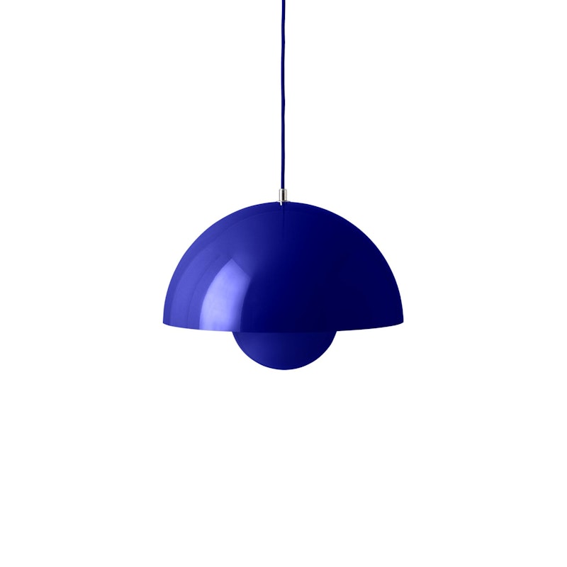 Flowerpot VP7 Pendant, Cobalt Blue