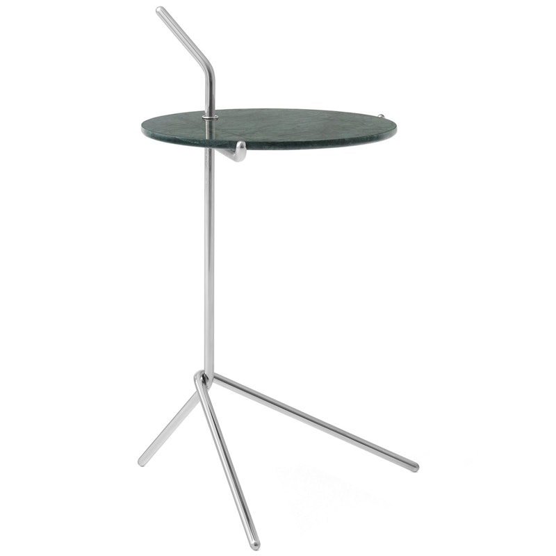 Halten SH9 Side Table Ø32 cm, Verde Guatemala / Stainless Steel