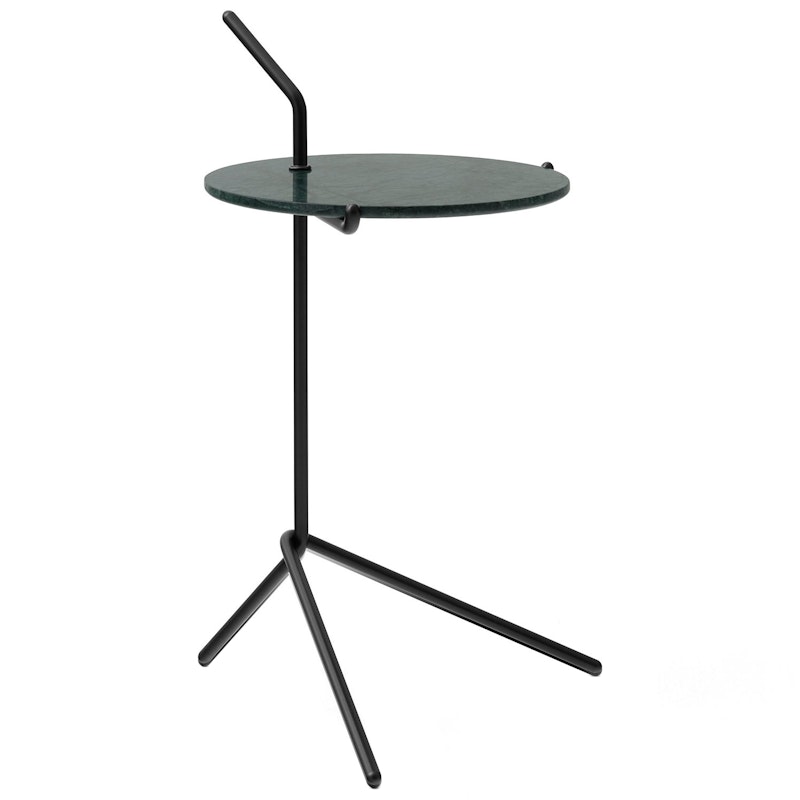 Halten SH9 Side Table Ø32 cm, Verde Guatemala / Warm Black