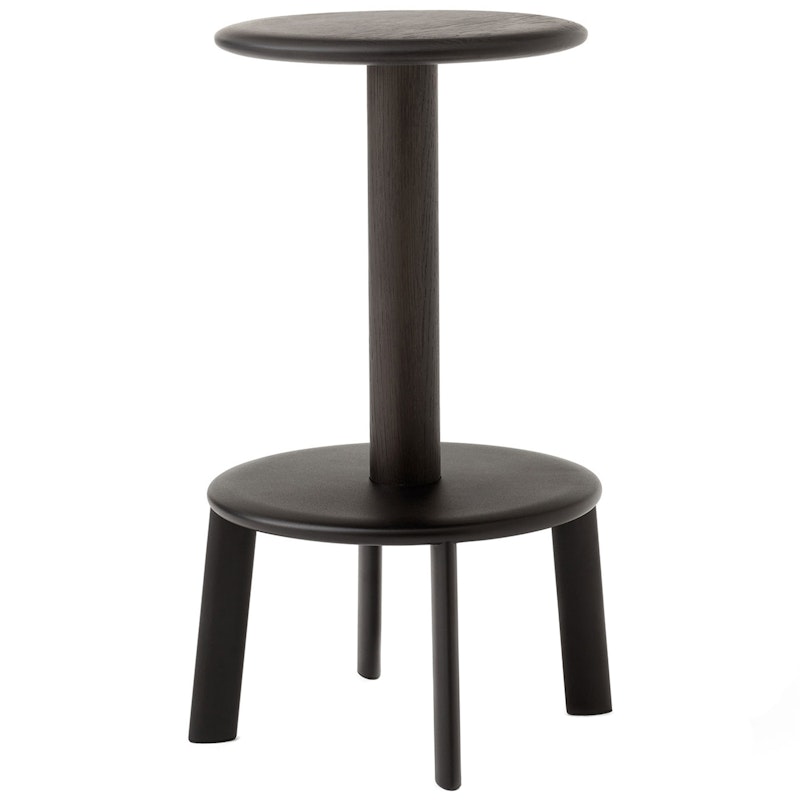 Massif AV39 Bar Stool 65 cm, Dark Stained Oak / Warm Black