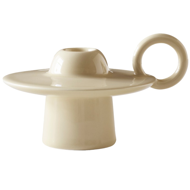 Momento JH39 Candle Holder, Ivory