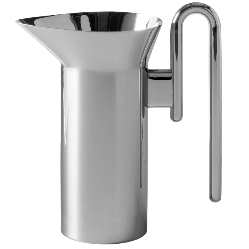 Momento JH38 Jug, Polished Steel