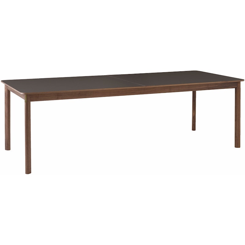 Patch HW2 Table 240x100, Brass / Cacao Orinoco / Oiled Walnut