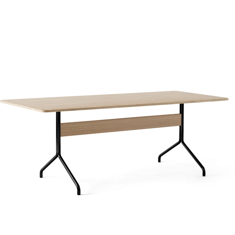 Pavilion AV19 Dining Table 200x90 cm, Oak/Black