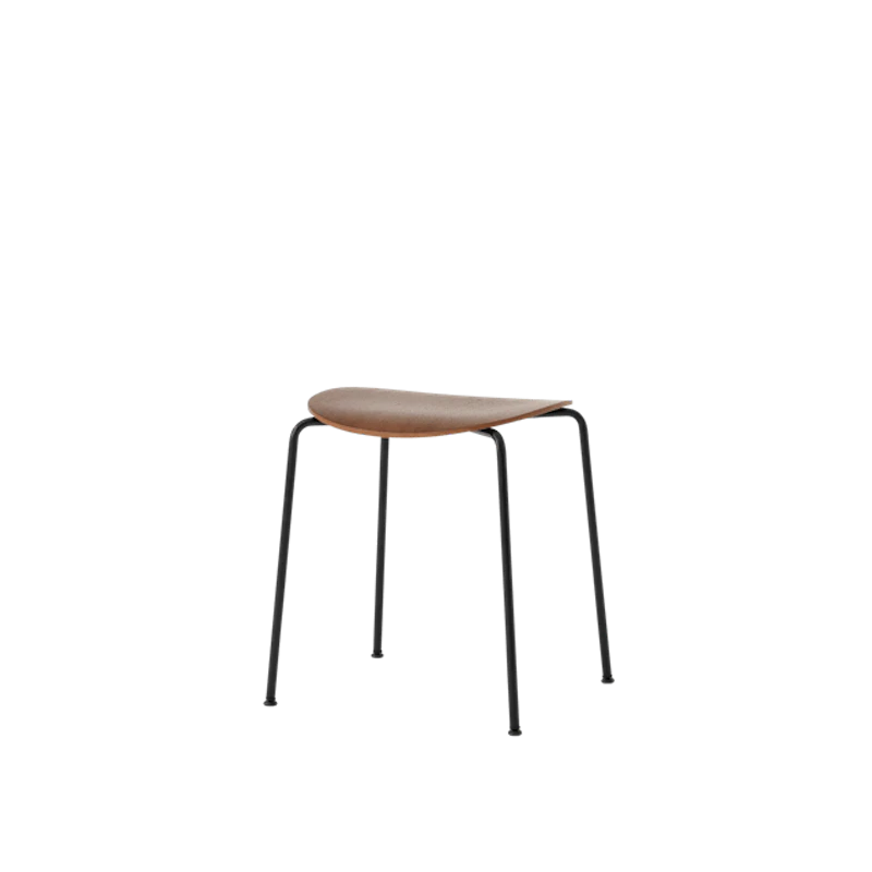 Pavilion AV36 Stool Lacquered Walnut