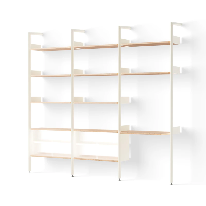 Rombe IF3/IF5/IF6 Shelving System Config J, Oak