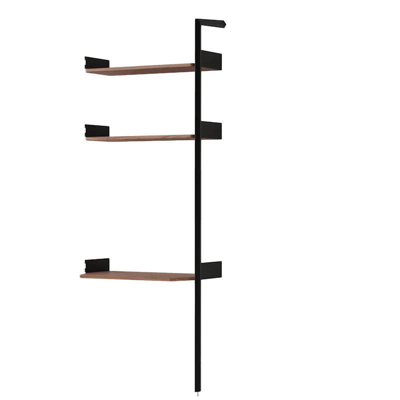 Rombe IF5 Shelving System, Walnut