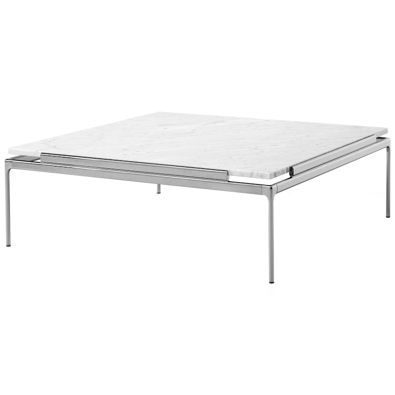 Sett LN13 Coffee Table 100x100 cm, Bianco Carrera