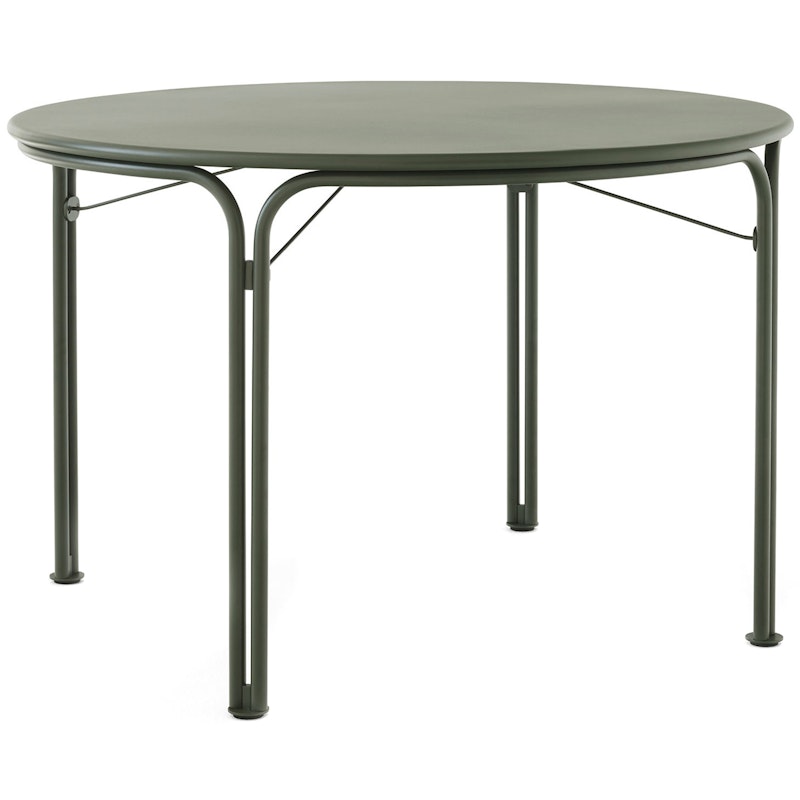 Thorvald SC98 Dining Table Ø115 cm, Bronze Green