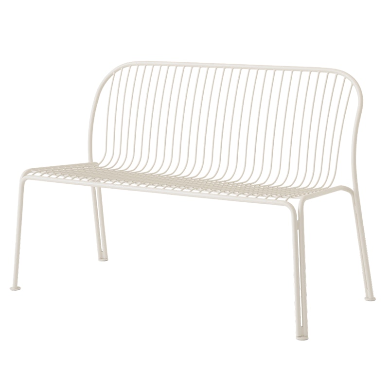 Thorvald SC111 Dining Bench Outdoor, Ivory