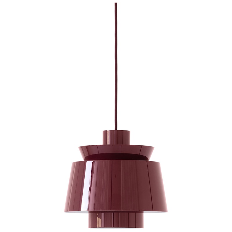 Utzon JU1 Pendant, Dark Burgundy