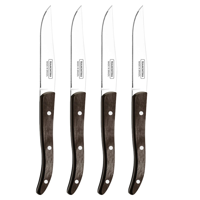 Churrasco Knife Set 4-pack Brown