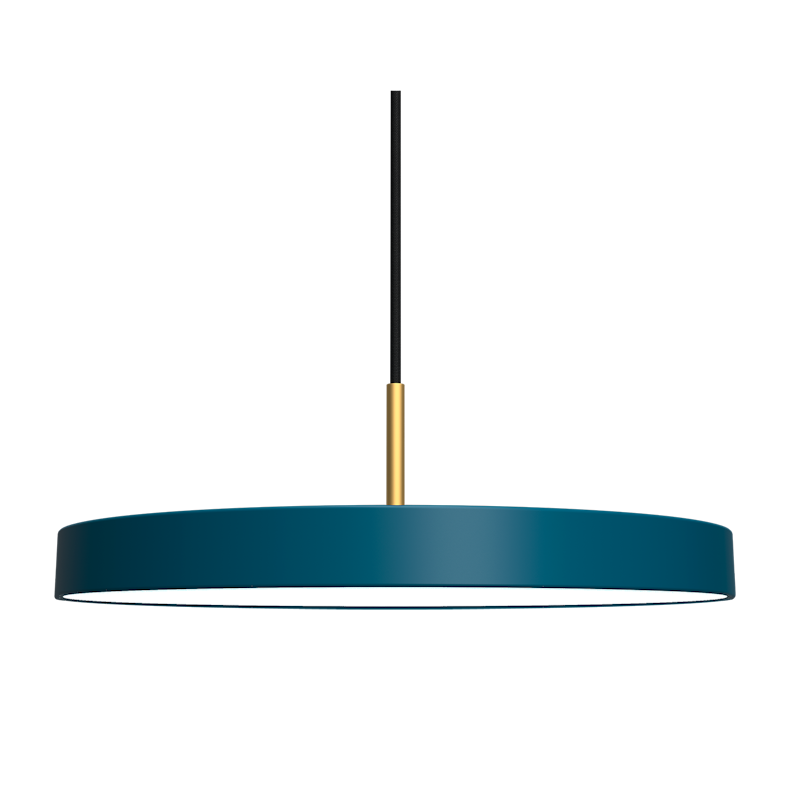 Asteria Pendant Medium, Petrol