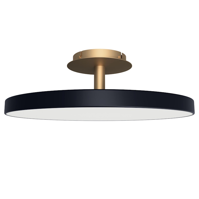 Asteria Up Ceiling Lamp Large, Anthracite