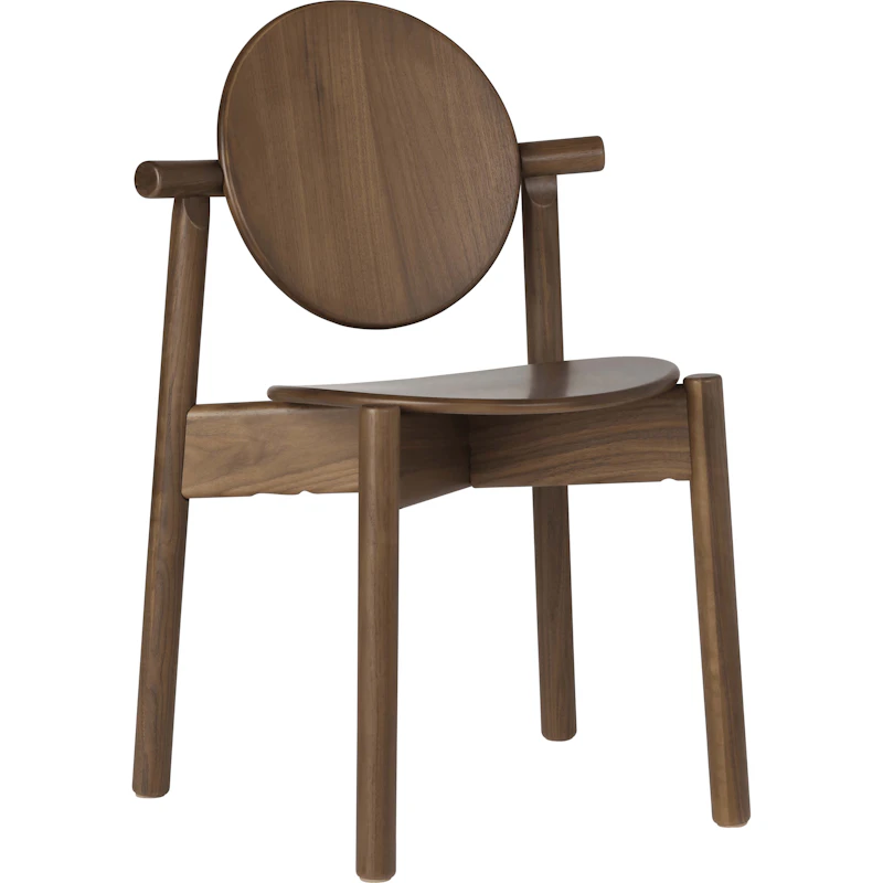 Heiko Dining Chair, Walnut