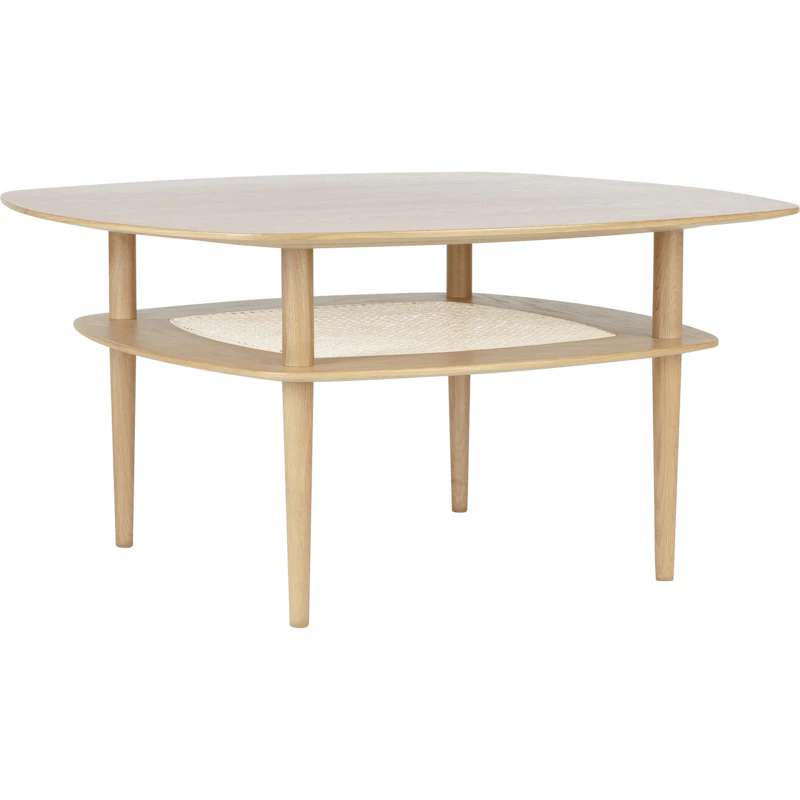 Together Smooth Square Coffee Table High, Oak