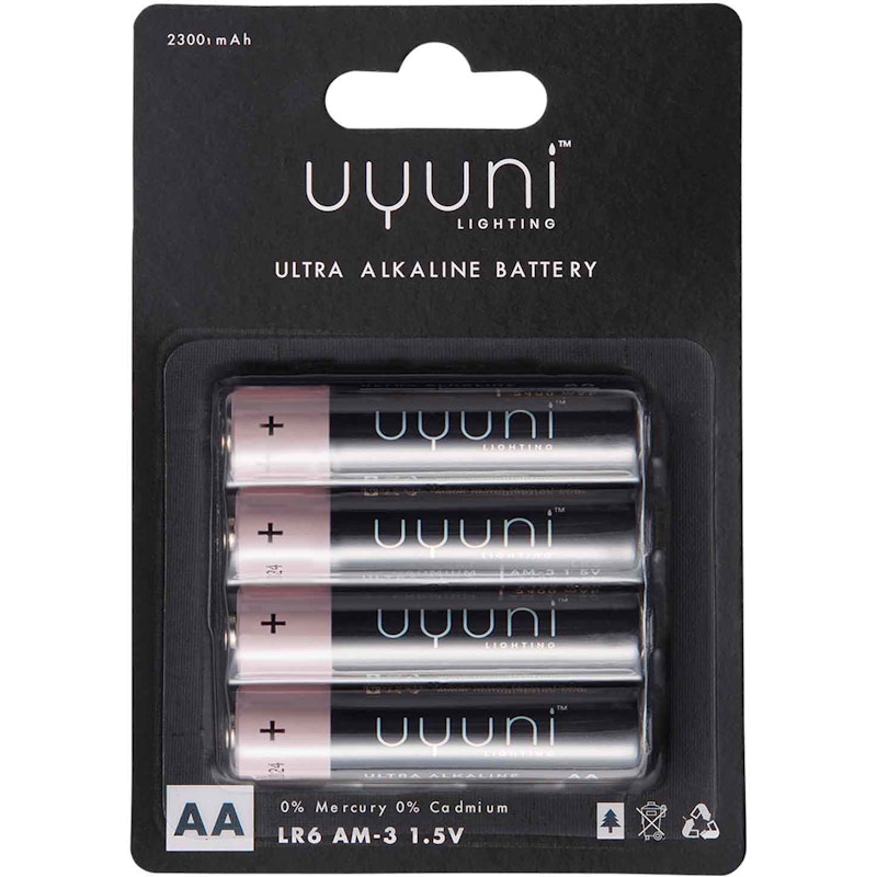 AA Battery 1.5V 2300mAh, 4-pack