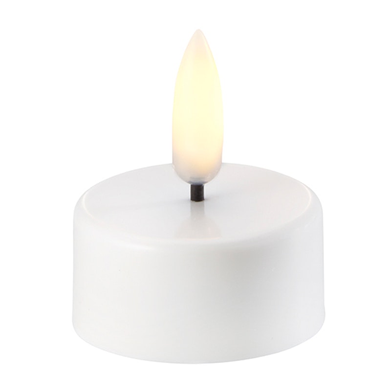 Premium Tealight Led (Remote Ready) Nordic White,  38 mm