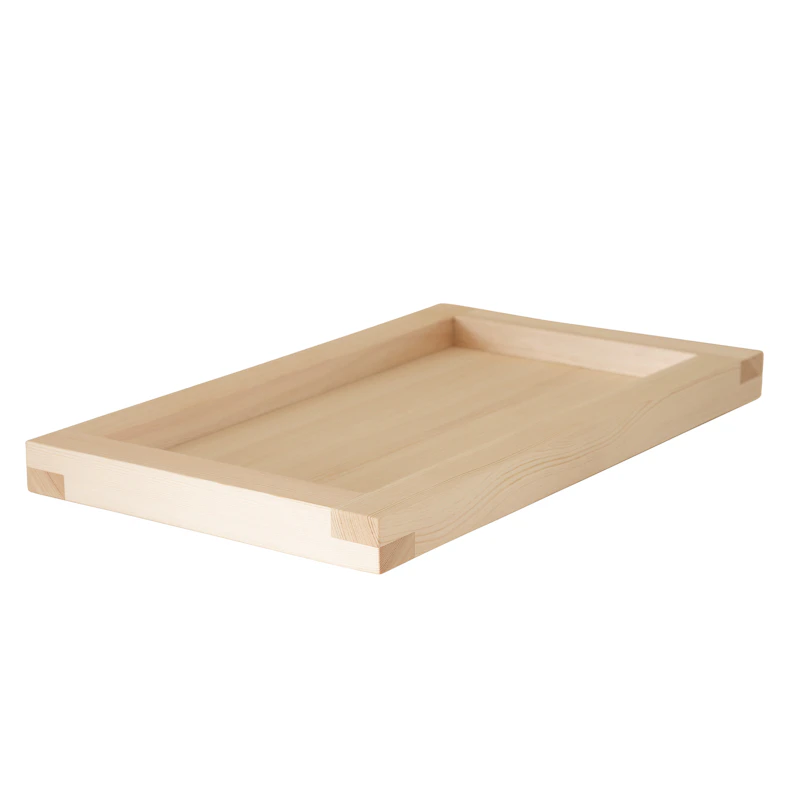 009 Tray Rectangular, Pine