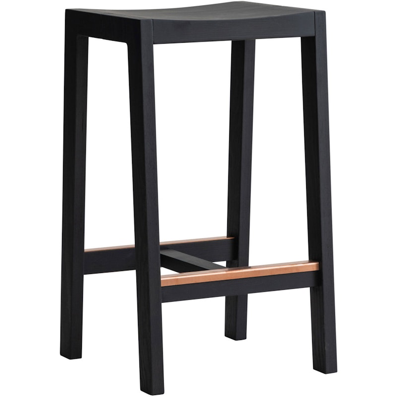 016 Maasto Bar Stool 65 cm, Black
