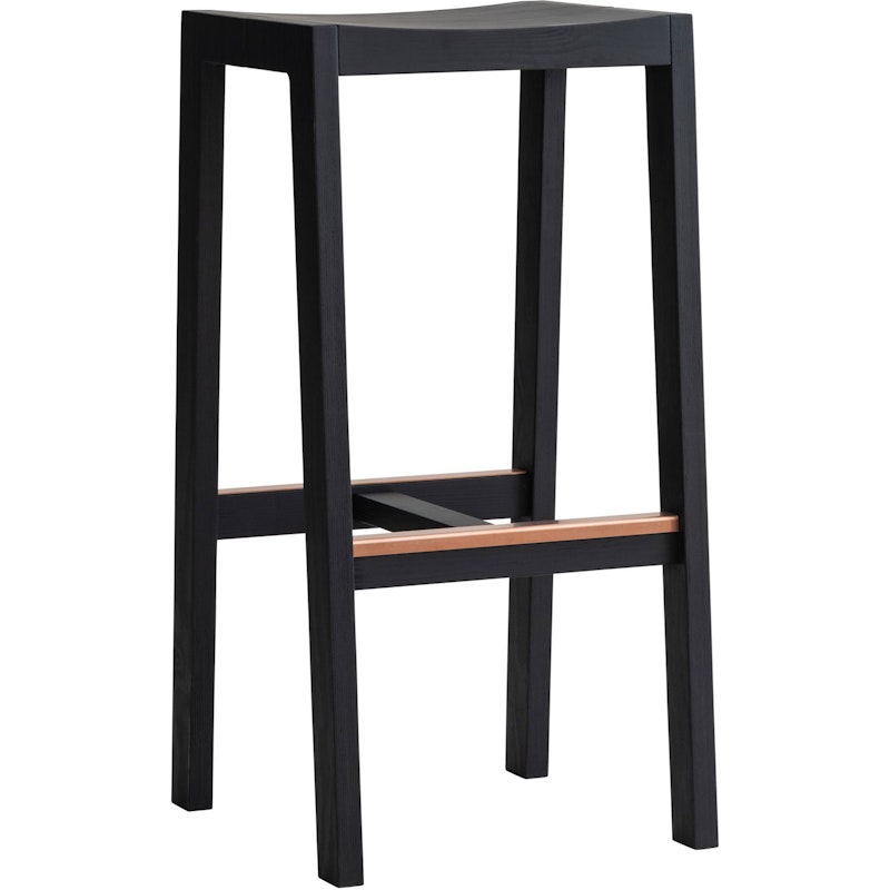 016 Maasto Bar Stool 75 cm, Black