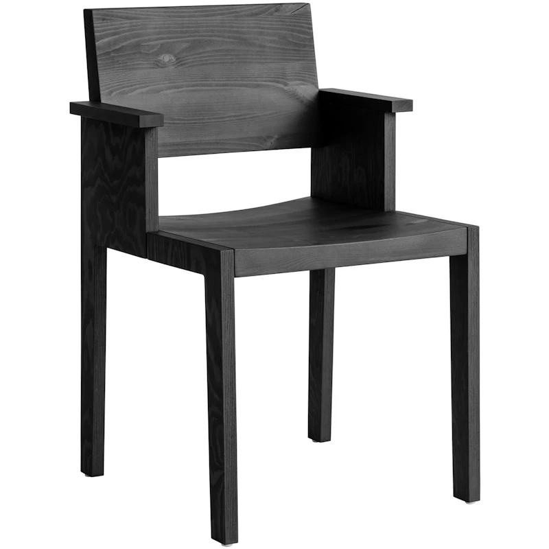 016 Maasto Dining Armchair, Black