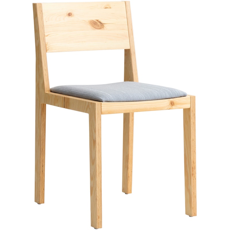 016 Maasto Dining Chair Upholstered Seat, Natural
