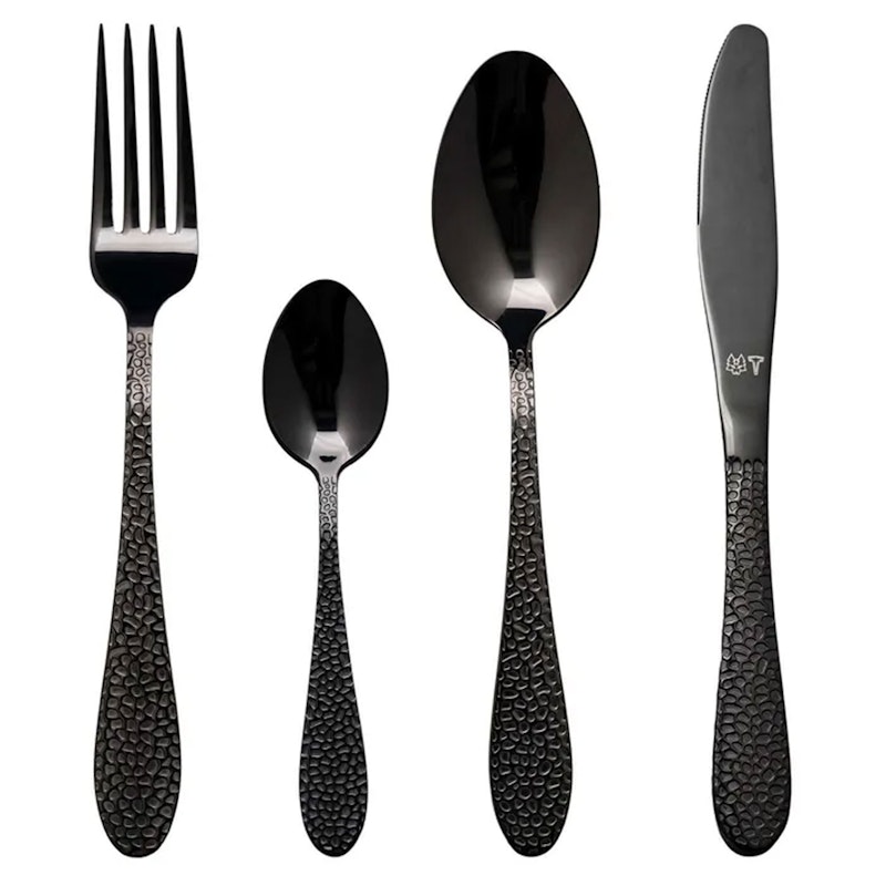 Cutlery Set 16 Pieces, Onyx