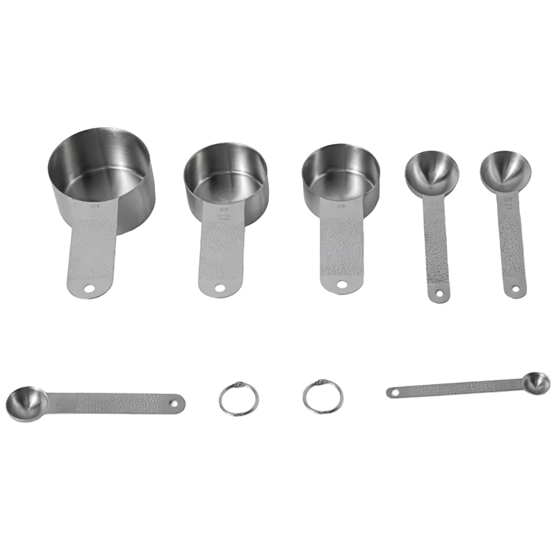 Frost Measuring Cups 7 Pieces,  Silver