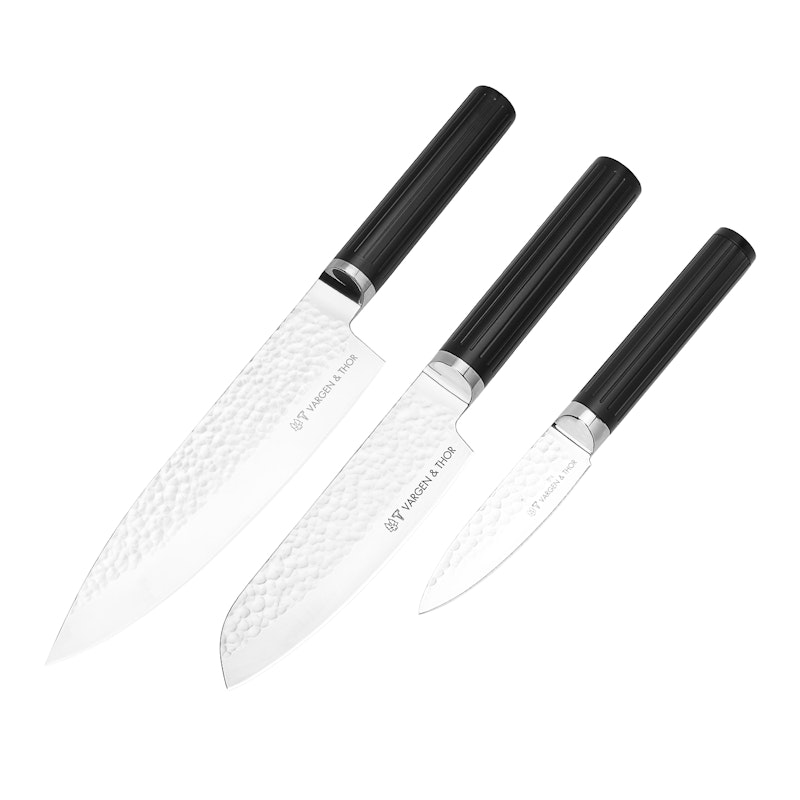 Glima Knife Set Steel 3 Pieces