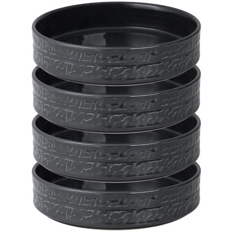 Servisen C Bowl 25 cl 4-pack, Anthracite