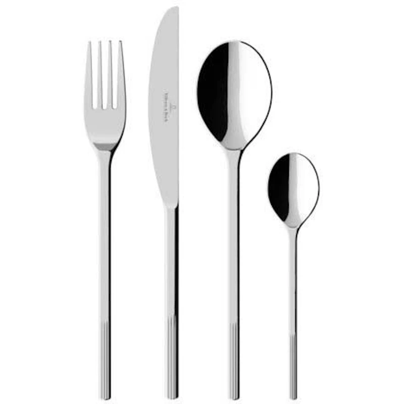 Afina Cutlery Set 24 Pieces, Stainless Steel