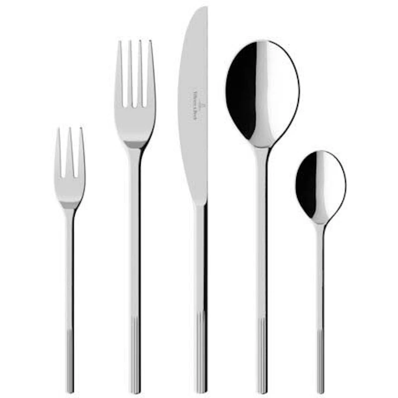 Afina Cutlery Set 30 Pieces, Stainless Steel