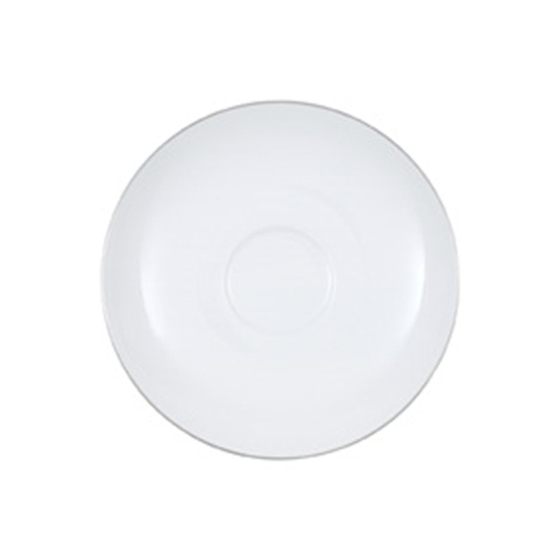 Anmut Platinum No.1 Saucer For Tea Cup, 15 cm