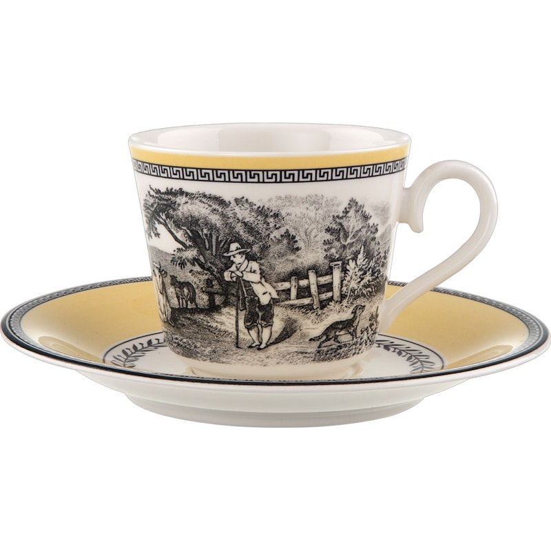 Audun Ferme Coffee Cup With Saucer