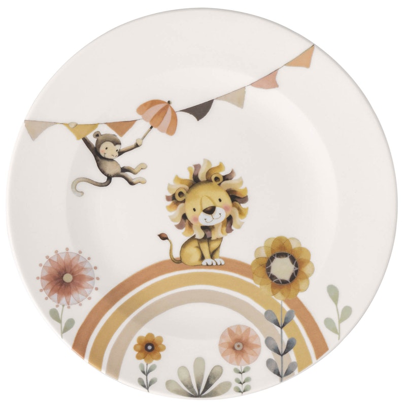 Boho Kids Children’s plate 21 cm, Beige