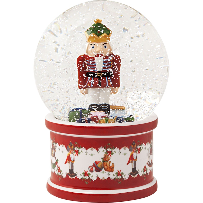 Christmas Toys Nutcracker Snow Globe