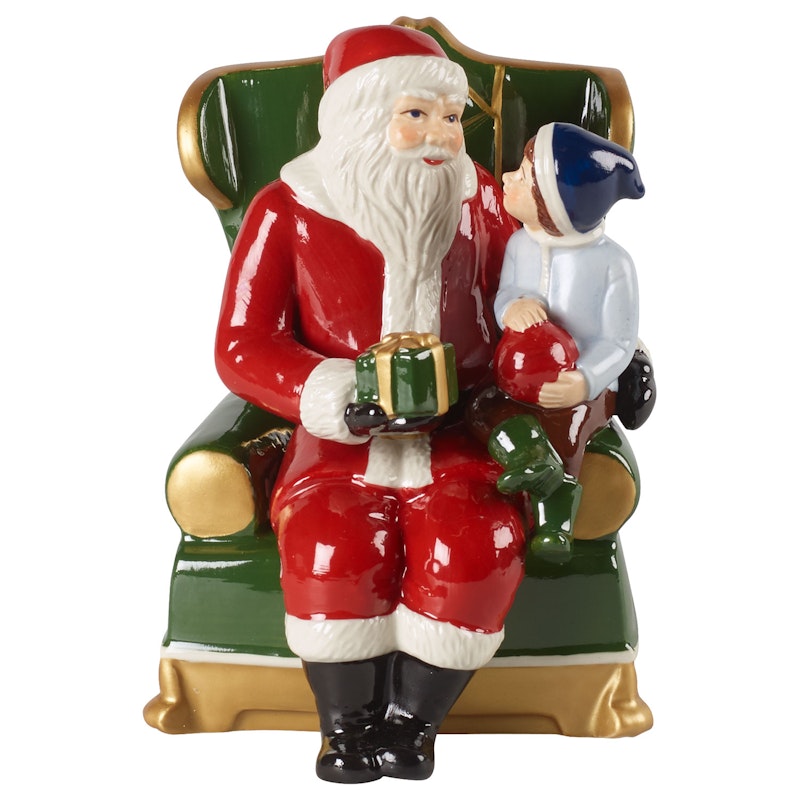Christmas Toys Santa In Armchair, 10x10x15 cm