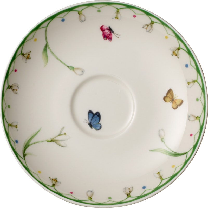 Colourful Spring Coffee Saucer