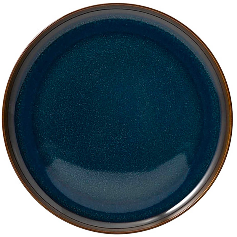 Crafted Breakfast plate 21 cm, Blue