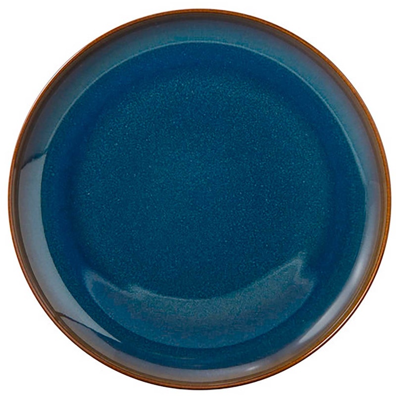Crafted Dinner plate 25 cm, Blue