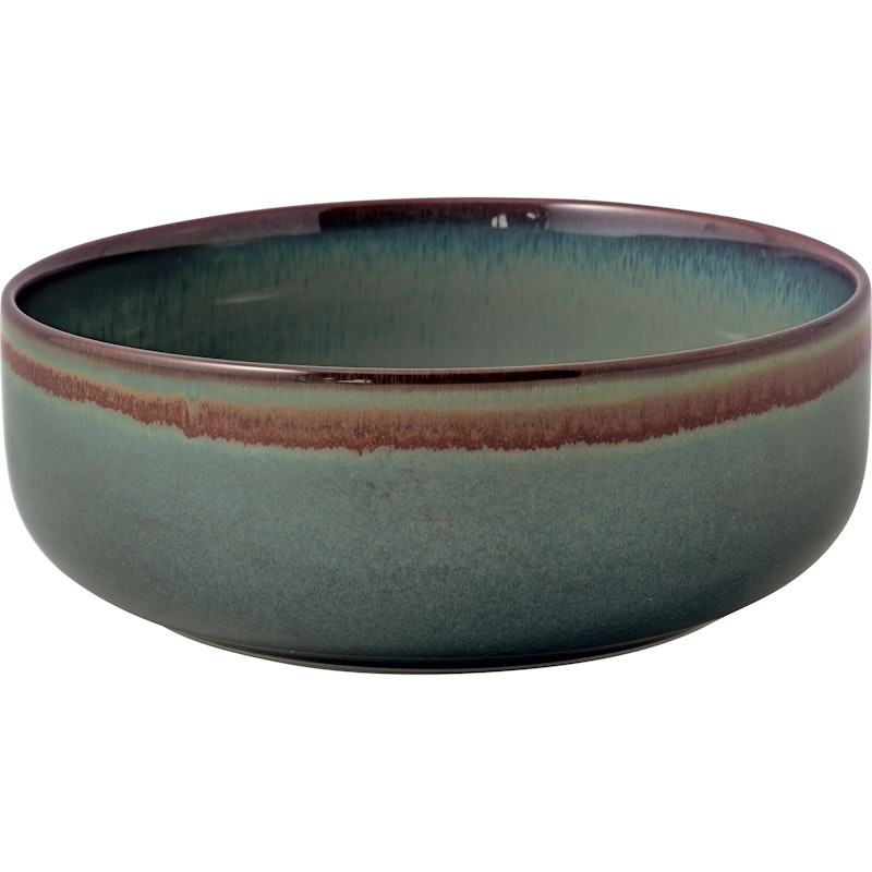 Crafted Salad bowl 15 cm, Green