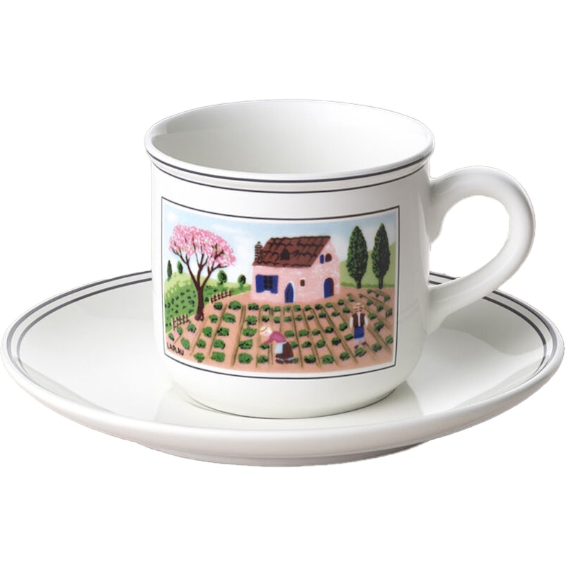 Design Naif Coffee Cup With Saucer