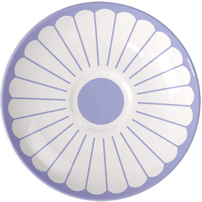 Fleur Saucer For Coffee Cup 15 cm, Bleu