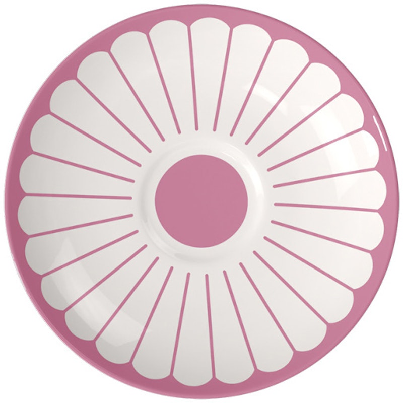 Fleur Saucer For Coffee Cup 15 cm, Cassis