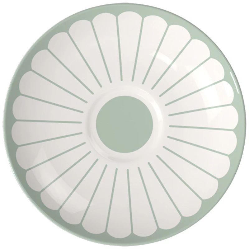 Fleur Saucer For Coffee Cup 15 cm, Vert