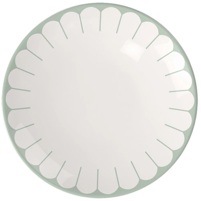 Fleur Side Plate 21 cm, Vert
