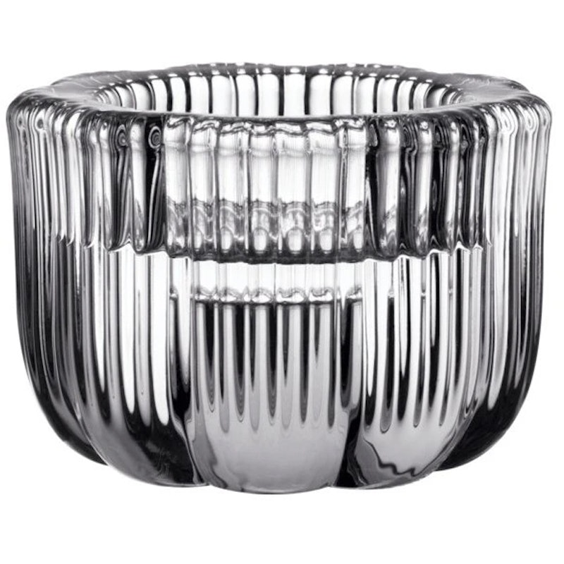 Fleur Candle Holder, Clear