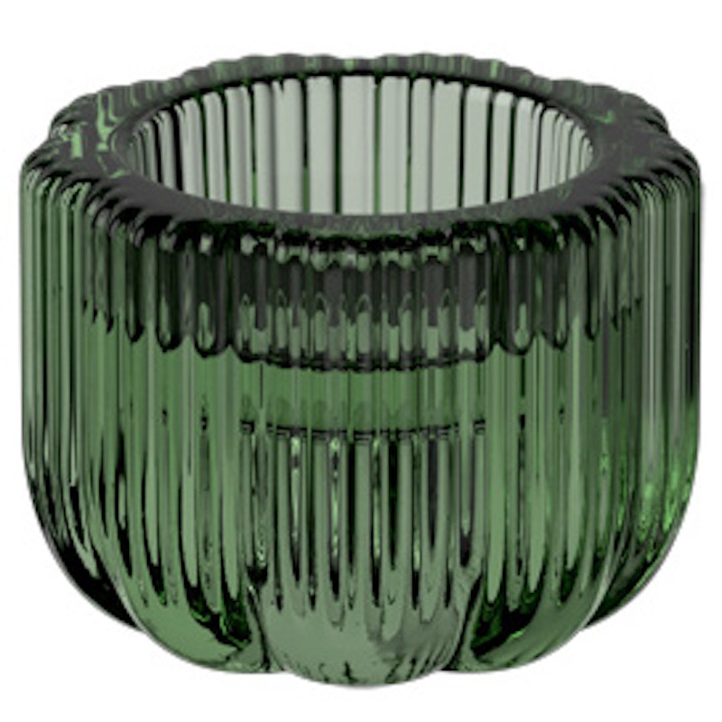 Fleur Candle Holder, Vert